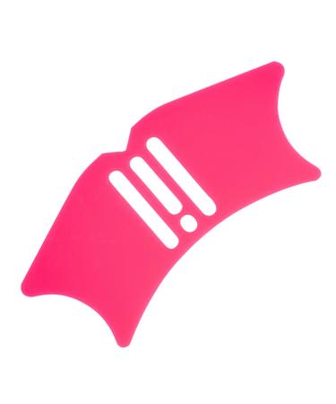 minkissy Eyeliner Aids Makeup Eyeshadow Silicone Mold Silicone Eyeliner Heated Eye Mask Heating Eye Mask Makeup Eyeliner Reusable Eyeshadow Aid Tool Silica Gel Makeup Tools Make up