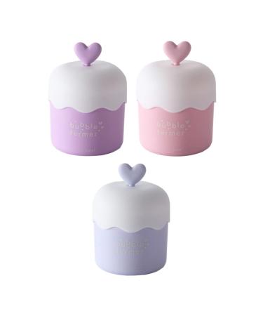 LALAFINA 3pcs Japanese Face Wash Tool Face Wash Foamer Bubble Maker Rapid Foaming Deep Cleaning for Bubble Skin Care