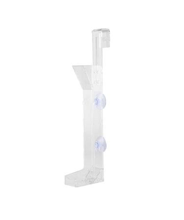 July Gift Shrimp Feeding Tube, with Hook and Suction Cups Acrylic Shrimp Feeding Tube, for Shrimp for Fish