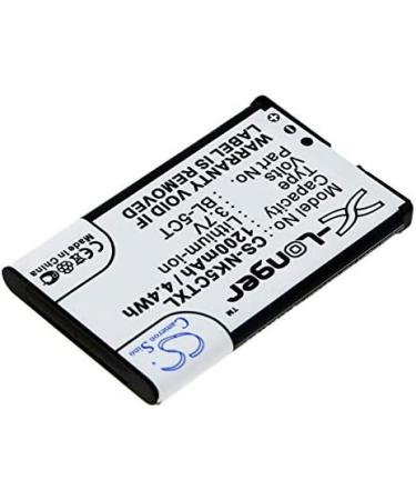 JRINK BL-5CT Battery Replacement - Compatible with Illuvial 6700 6730 C3-01 C5 C6 | International Shipping Available - Buy Online on GoSupps.com