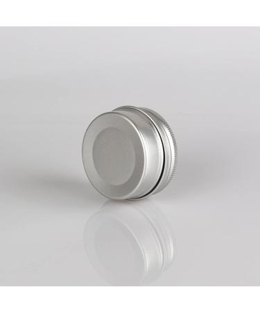 Zeoabsy 10-Pack 30ml Round Silver Aluminum Tins with Screw Lid | Ideal for Cosmetics Candles & Ointments | Includes 5 Spatulas & 1 Etiquette Label - Buy Online on GoSupps.com