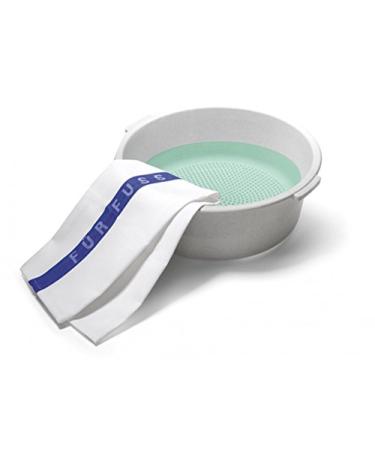 Foot bath bowl with knobs for massage Kosmetex foot tub foot bath for soles of feet with massage effect wash bowl 40cm