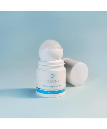 Clarena Deodorant for men and women 48 hours - Deodorant roller for men and women - Deodorant against perspiration - Fragrance-free deodorant - Against excessive underarm perspiration - - Buy Online on GoSupps.com