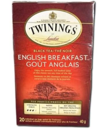Morning Boost Herbal Tea Variety Pack English Breakfast Earl Grey & Green Tea 20 Count (Pack of 3) Individually Wrapped Enjoy Hot or Iced Caffeine-Free - Buy Online on GoSupps.com