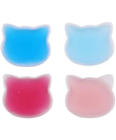 Eye Pad Lip ice Packs Gel Eye Pad Cold Eye Mask Hot Cold Compress Reusable Gel Eye Pads Mini Gel ice Packs Lip fillers After Care Lip ice Packs to Reduce Swelling and bruising. (Color)