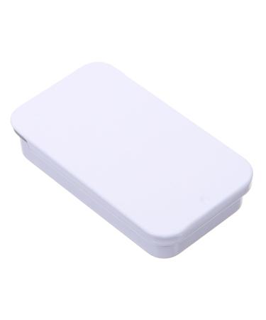 BIUDECO eyebrow cream white aluminum box eyebrow paste for positioning women makeup tools 1 count (Pack of 1) White