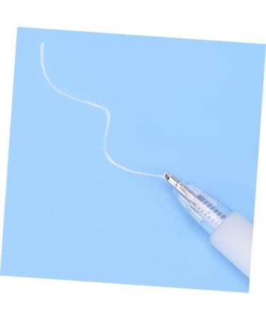 FOYTOKI 1 Set Auxiliary Eyebrow Pencil Eyebrow Contouring Pen Embroidered Eyebrow Pen Body Pen Plastic White - Buy Online on GoSupps.com