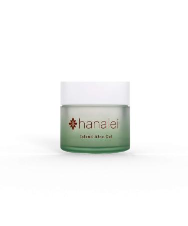 Cruelty-Free and Paraben-Free Cooling Island Aloe Gel by Hanalei - Everyday Moisturizer and After-Sun Care   Full Size (100g)