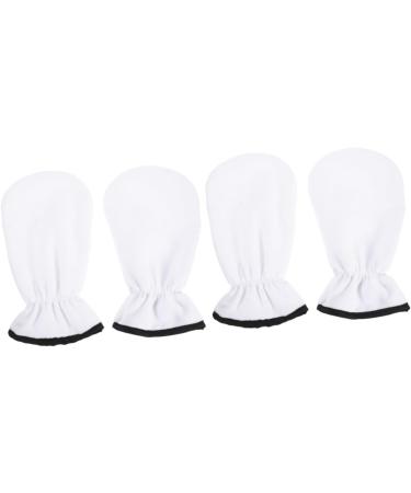 Beavorty 2 Pairs Maintenance Essential Oil Gloves Paraffin Bath Bags spa moisturizing Gloves Hand Masks moisturizing Glove Heat Preservation Gloves Hand Cover White Flannel Beam Port - Buy Online on GoSupps.com