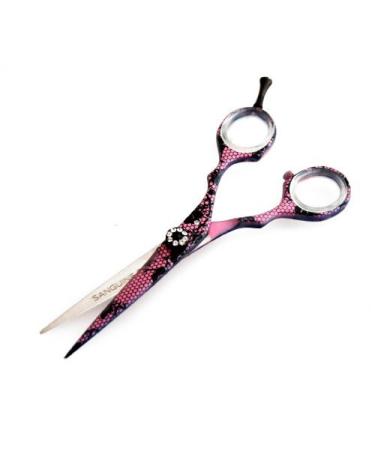 Professional Pink Hairdressing Scissors 5.2 inch (13cm) Beautiful Hair Scissors