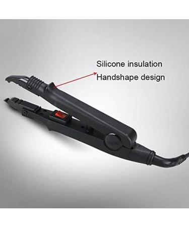 Universal Fusion Hair Extensions Tool - Hair De Ville Heat Iron Connector Melting Wand Black - Buy Online on GoSupps.com