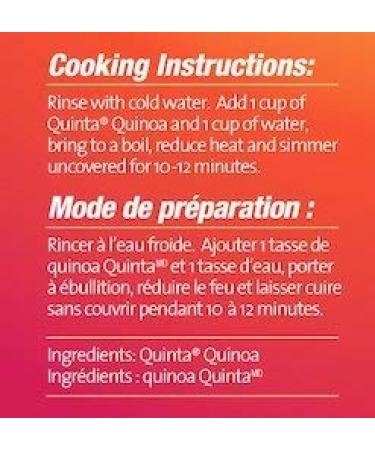 Quinta Quinoa - Gluten-Free High Iron Vegan Whole Grain Protein Superfood (900g Bag) - Buy Online on GoSupps.com