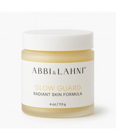 Abbi & Lahni Glow Guard Nourishing Organic Balm for Face & Body | Hydrating Moisturizer with Red Raspberry & Carrot Seed Oil 4 oz