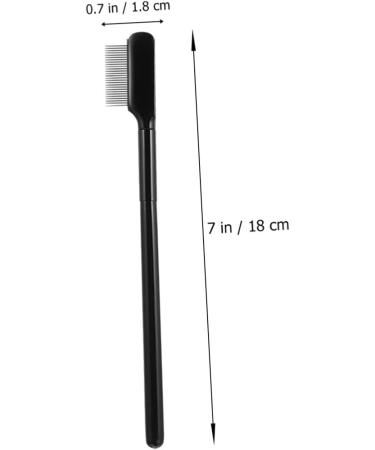Eyebrow Eyelash Comb Single-sided Mini Eyelash Separator Brush Eyebrow Eyelash Grooming Tools for Cosmetic Making Up Supplie - Buy Online on GoSupps.com