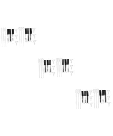 FOMIYES 6 Sets Mascara Tube Leakproof Travel Containers Travel Bottles Empty Mascara Bottle Clear Plastic