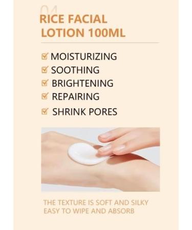 Set Coreano de arroz cuidado de la piel Self-Care Juego de 5 productos para el cuidado de la piel de la cara de arroz  - Buy Online on GoSupps.com