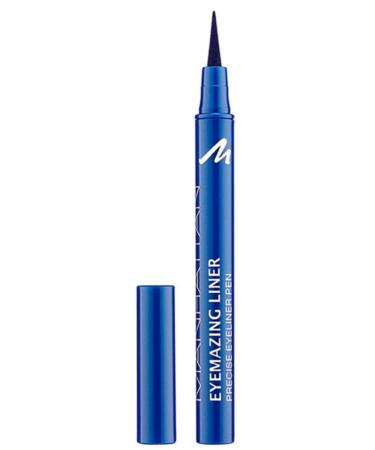 Manhattan Eyemazing Liner blue felt eyeliner for ideal application color Blueless 77L 1 x 1.2ml - Buy Online on GoSupps.com