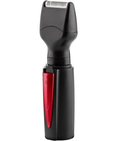 ETA Nose Hair Trimmer Luis - Black/Red with 3 Attachments | Battery Operated | International Shipping - Buy Online on GoSupps.com