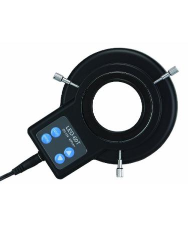 Aven 26200B-211 White 60 LED, LED Ring Light With Brightness and Sector Control, 6W, DC12V