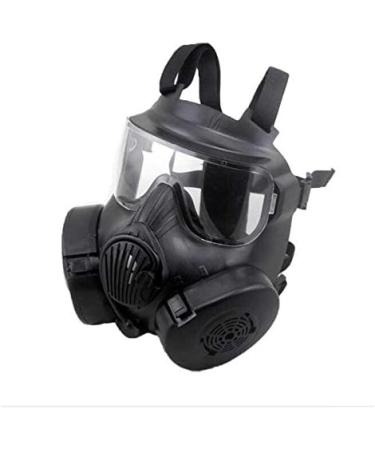 WorldShopping4U Tactical Airsoft Paintball Full Face Protection Dual Fan Mask M50 BK - Ultimate Comfort & Safety - Buy Online on GoSupps.com