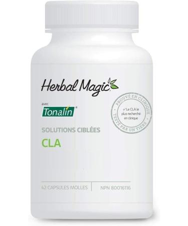 Herbal Magic CLA with Tonalin Supplement with Conjugated Lineolic Acid Non-GMO Softgels - Buy Online on GoSupps.com