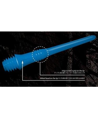 LSTYLE Dart Tips Lippoint USA - 2BA Thread - Plastic Soft Dart Points (50 Pack) Black - Buy Online on GoSupps.com