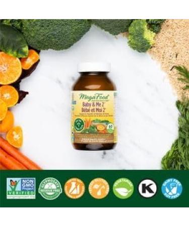 MegaFood| Baby & Me 2| Prenatal Vitamins for Women| Multivitamins for Women | Optimal Iron Folate B12 B6 Vitamin D Choline & Biotin| Supports Healthy Glucose Metabolism| Thyroid Function| Skin Health | 60 Tablets | 1 Month Supply Prenatal Vitamins 60 coun - Buy Online on GoSupps.com