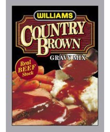 Williams Country Gravy Variety Bundle - 2-Pack Sausage Flavored Mix + 2-Pack Original + 2-Pack Brown Mix - 2.5 oz & 1 oz - Buy Online on GoSupps.com