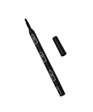 Buy Beavorty 2 Pcs Blending Eyeshadow Brush Set - Travel Makeup Brush & Mini Lipstick Applicator for Perfect Eyeshadow & Lip Looks - Black - Buy Online on GoSupps.com