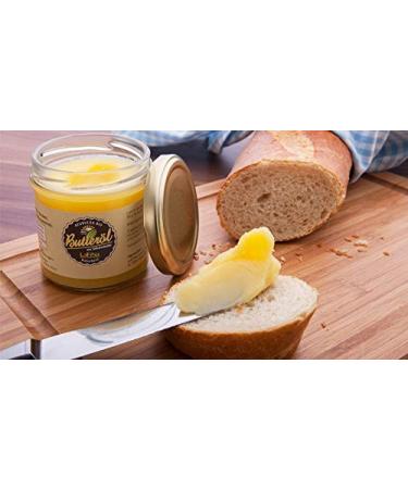 100% Bio Ayurveda Ghee | Premium Quality Butter Oil in Glass (1L) | Versatile Kitchen & Cosmetic Use | Elixir of Life - Buy Online on GoSupps.com