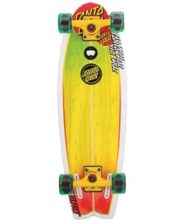Santa Cruz Skate Land Shark Rasta Sk8 Complete Skateboard 8.8 x 27.7-Inch - Buy Online on GoSupps.com
