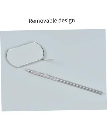 Eyelash Mirror - Large Makeup Mirror with Long Handle for Eyelash Extensions | Beauty Essential - Buy Online on GoSupps.com