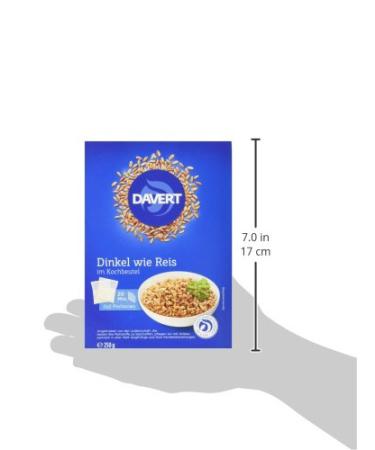 Buy Davert Organic Soft Spelt Cooking Bag 250g - Healthy Gluten-Free Grain for International Shipping - Buy Online on GoSupps.com