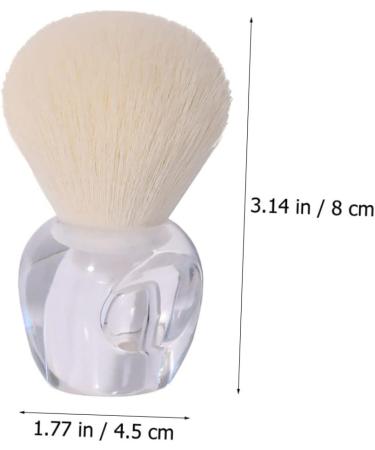 minkissy Beauty Makeup Brush Face Blusher Brush Cosmetics Blush Brush Foundation Blush Brush Loose Powder Brush Women Cosmetics Brush Blush Brush Round Top Plastic Fluffy Cream - Buy Online on GoSupps.com