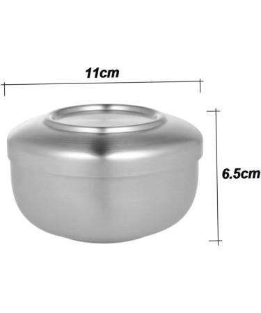 Minkissy 3pcs Warming Container Set for Men - Shaving Soap Dish & Razor Holder - Smooth Shave Essentials - Buy Online on GoSupps.com