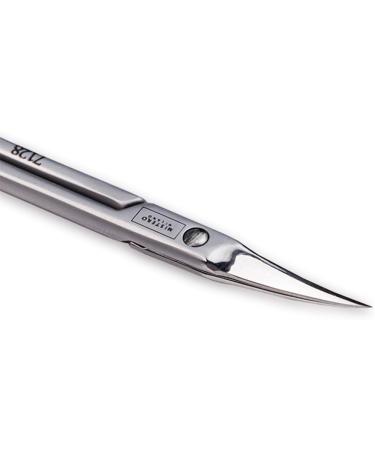 MISTERO MILANO Cuticle Cutter - Nail Scissors with Sharp and Smooth Cut - for Strong Toenails - Extra Sharp Precision Curved Stainless Steel - Manicure Pedicure Scissors - Buy Online on GoSupps.com