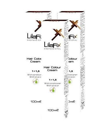 Lilafix Professional Hair Color 100ml - 1/0 black