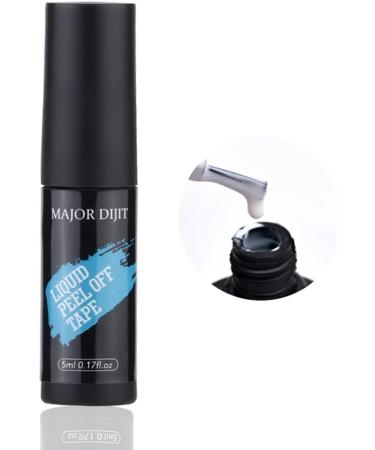 Nail Design Latex 5ml Liquid Nail Latex Dry Fast Easy Removing Anti Overflow Nail Polish Nail Polish Latex Easily Peeled Off with Tweezers Latex Nail Polish Barrier for Manicure Nails White - Buy Online on GoSupps.com