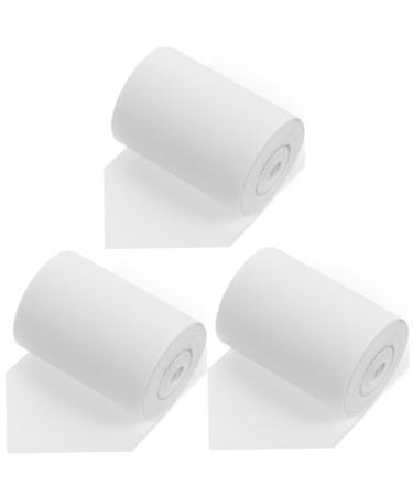 FRCOLOR 3 Rolls Eyelash Spacer Medical Adhesive Tape Eyelash Grafting Tape Foam Pad Makeup Tape Eye Pads Lash Extensions Makeup Tools Stickers Extension Belt White Make up Non-woven Fabric