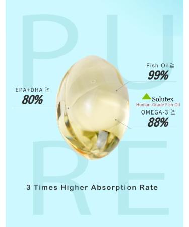 Monspet 88% Omega-3 Pure Fish Oil for Dogs and Cats Cardiovascular Support Brain Function Joint Health and Overall Well-Being. 60 Capsules  - Buy Online on GoSupps.com