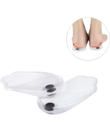 NOLITOY Magnetic Massage Insoles - 6 Pairs Silicone Arch Support & Heel Cups for Foot Comfort | Unisex Shoe Inserts - Buy Online on GoSupps.com