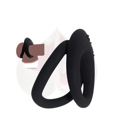 Very flexible black different sizes silicone fitness flexibility men and women play simple design adjustable improves the mood soft set
