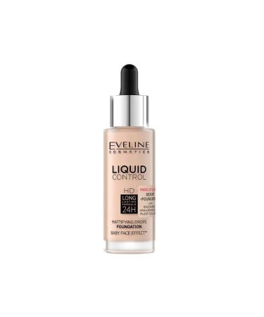 Eveline Cosmetics Foundation with niacinamide in a pipette bottle