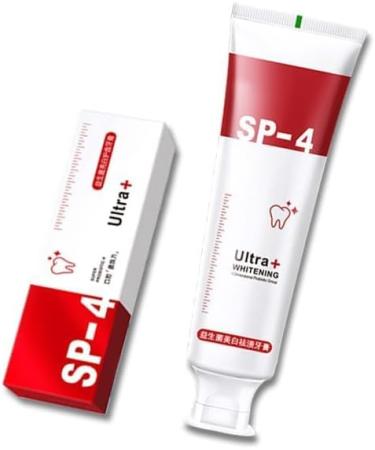 SP-4 Brightening Toothpaste - Fresh Breath & Stain Removal | International Shipping - Buy Online on GoSupps.com