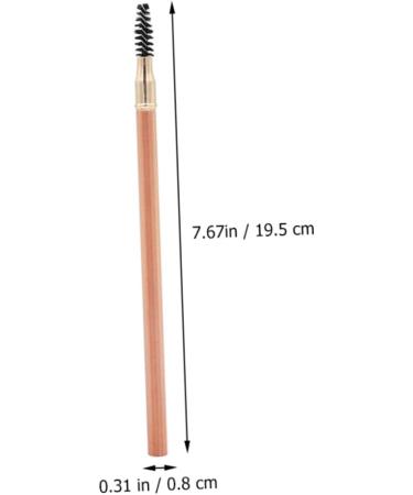 Mipcase 2pcs Double Ended Eyebrow Pencil with Brush Eyebrow Pen Eyebrow Pencil Brown 2 in 1 Brow Pen - Buy Online on GoSupps.com