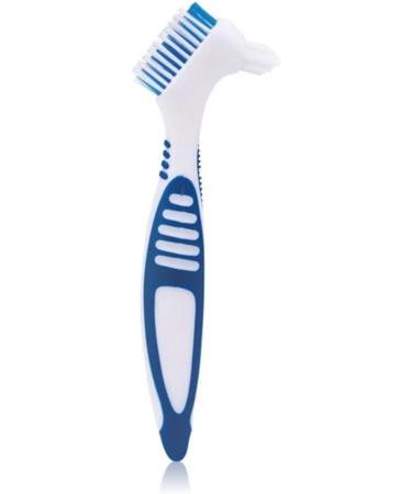 Buy Denture Cleaning Brush Set - Double Head 4 Plastic Brushes for False Teeth - Best International Shipping - Buy Online on GoSupps.com
