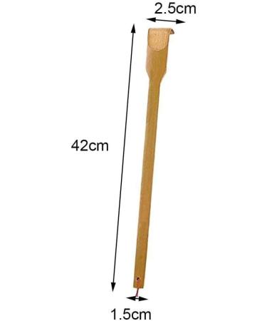 Bamboo Massager Back Scratcher - Durable Wooden Anti-Scratch Health Massage Tool for Ultimate Relaxation - Buy Online on GoSupps.com