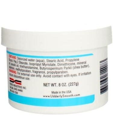 Udderly Smooth Foot Cream with Shea Butter - 8 oz | Best Moisturizer for Dry Feet - Buy Online on GoSupps.com