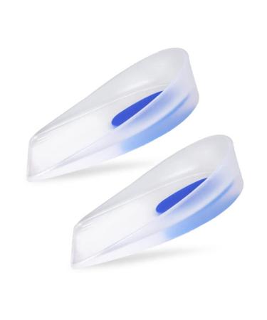 Heel Liner Silicone Extra Soft Thick Heel Protectors Women Comfort Daily for Heel Spurs and Heal Dry Cracked Heels(Medium) Clear