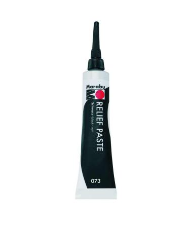 Marabu 073 20ml Relief Paste Paint Black